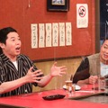 「焼肉ソシナ」左から）今田耕司、松尾駿（C)フジテレビ