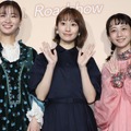 岡崎紗絵、桜井玲香、三戸なつめ【撮影：浜瀬将樹】