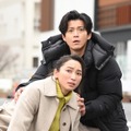小栗旬、杏（C）TBS
