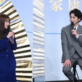 有村架純、松本潤（C）NHK