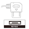 平型ジャックを搭載した携帯電話用
