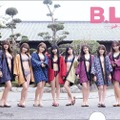 『B.L.T.2022年2月号増刊　B.L.T.×HKT48グラビアSP版』別冊付録SPECIALクリアファイル：本村碧唯・神志那結衣・渕上舞・栗原紗英・田中美久・山下エミリー・運上弘菜・小田彩加・武田智加・松本日向（HKT48）（c）東京ニュース通信社