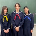 左から）生田絵梨花、長澤まさみ、織田梨紗（C）2022「コンフィデンスマンJP」製作委員会
