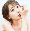斉藤朱夏2nd写真集『朱夏休み』アニメイト限定版カバー　（c）KADOKAWA