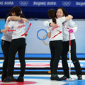 カーリング女子　 (Photo by Elsa/Getty Images)