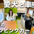 【車中泊】ペット専用キャンピングカー「Pet-RV」で愛犬とテレワーク車中泊