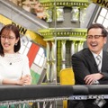 左から）小澤陽子、アリタ哲平（C）フジテレビ