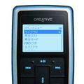 「Creative Zen 20GB」ブラックモデル