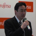 車載半導体事業について説明する 富士通マイクロエレクトロニクス 基盤商品事業本部　自動車事業部　事業部長　独古康昭氏