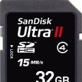 SanDisk Ultra II SDHCカード 32GB