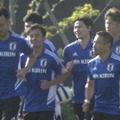サッカー日本代表合宿（C）NHK