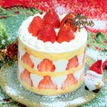 豊洲パーラーから奈良県産イチゴ「古都華」21粒を使用した贅沢なクリスマスケーキ登場