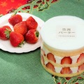 豊洲パーラーから奈良県産イチゴ「古都華」21粒を使用した贅沢なクリスマスケーキ登場