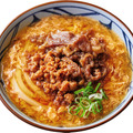 丸亀製麺から新作「肉がさね玉子あんかけうどん」登場