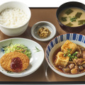 ～豚バラなんこつ～旨とろ肉豆腐とコロッケの定食