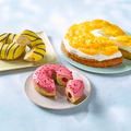 「バナナクリームドーナツ」「ストロベリードーナツ」「オレンジ＆マンゴーのケーキ」