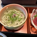 「紫蘇そば」の絶品セットメニュー！おかわりしたくなる「アジごはん」