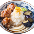 鬼おろし鶏からぶっかけうどん