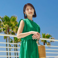 若月佑美、爽やか夏ファッションで魅了！Amazon Fashionのメインビジュアル続投