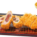 ＜ランチタイム限定＞梅しそ巻と国産ハーブチキンかつ御膳