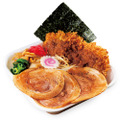 チャーシュー増し とんこつチキンカツ丼弁当
