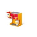 「マックアドベンチャー なりきりマクドナルド」【第2弾】カップをとりだせる！ドリンクマシーン