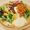 発酵kitchen リッチクリームコロッケ東京「サクサクベビースターのチーズソースタコライス」864円（1折）