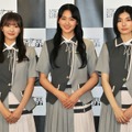 櫻坂46（田村保乃、山﨑天、藤吉夏鈴）【撮影：小宮山あきの】
