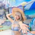 「コミケ102」が開幕！『ブルアカ』『NIKKE』等の企業ブースには、水着の人気コスプレイヤーが勢揃い