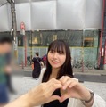 本郷柚巴(インスタグラムから＝所属事務所に掲載許可をいただいています）