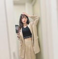 NMB48・上西怜（インスタグラムから＝所属事務所に掲載許可をいただいています）