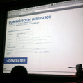 Coming Soon Generator。業界人待望のジェネレータ！