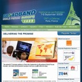 「Broadband World Forum Europe 2009」サイト（画像）