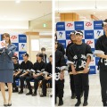 乃木坂46・黒見明香、千葉県警の啓発活動に制服姿で登場