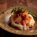 いかと柑橘のあえもの