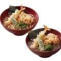 海老天と小海老のかき揚げ天ぷらそば／うどん　690円