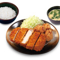 超厚切りロースかつ＆唐揚げ定食 1,200円