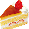 国産苺のプリンショートケーキ