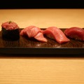 【初出店】＜廻転鮨 銀座おのでら＞やま幸本マグロ尽くし　（4貫）2,400円　※イートイン　※伊勢丹新宿店限定販売　
