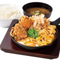 カレーからあげのカレーうどん定食