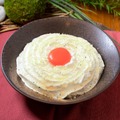 白いカルボナーラうどん