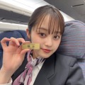 福山絢水のCA姿にファン興奮「飛行機に何回も乗りたいです！」