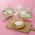 「ねこのキャラメル＆バニラクリームサンド」（158円）
