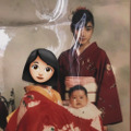 平祐奈、和服姿を披露！自身のお宮参りで母が着用