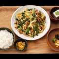 ニラ豚定食