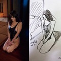沢地優佳の写真集『Venus, y』（扶桑社）イメージカット
