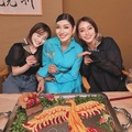 左から田中みな実、アンミカ、滝沢カレン（写真はアンミカの公式ブログより）