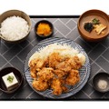 鶏もも肉の唐揚げ定食