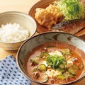 宮崎冷や汁と大分とり天定食