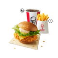ケンタランチ チーズチキンフィレバーガーセット
